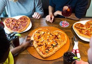 Boston’s Pizza Restaurant & Sports Bar Spreads Joy This Holiday Season, Offers Heart-Shaped Pizzas