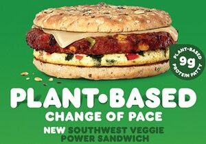 A Plant-Based Change of Pace: Dunkin’ Starts 2021 with the Southwest Veggie Power Breakfast Sandwich