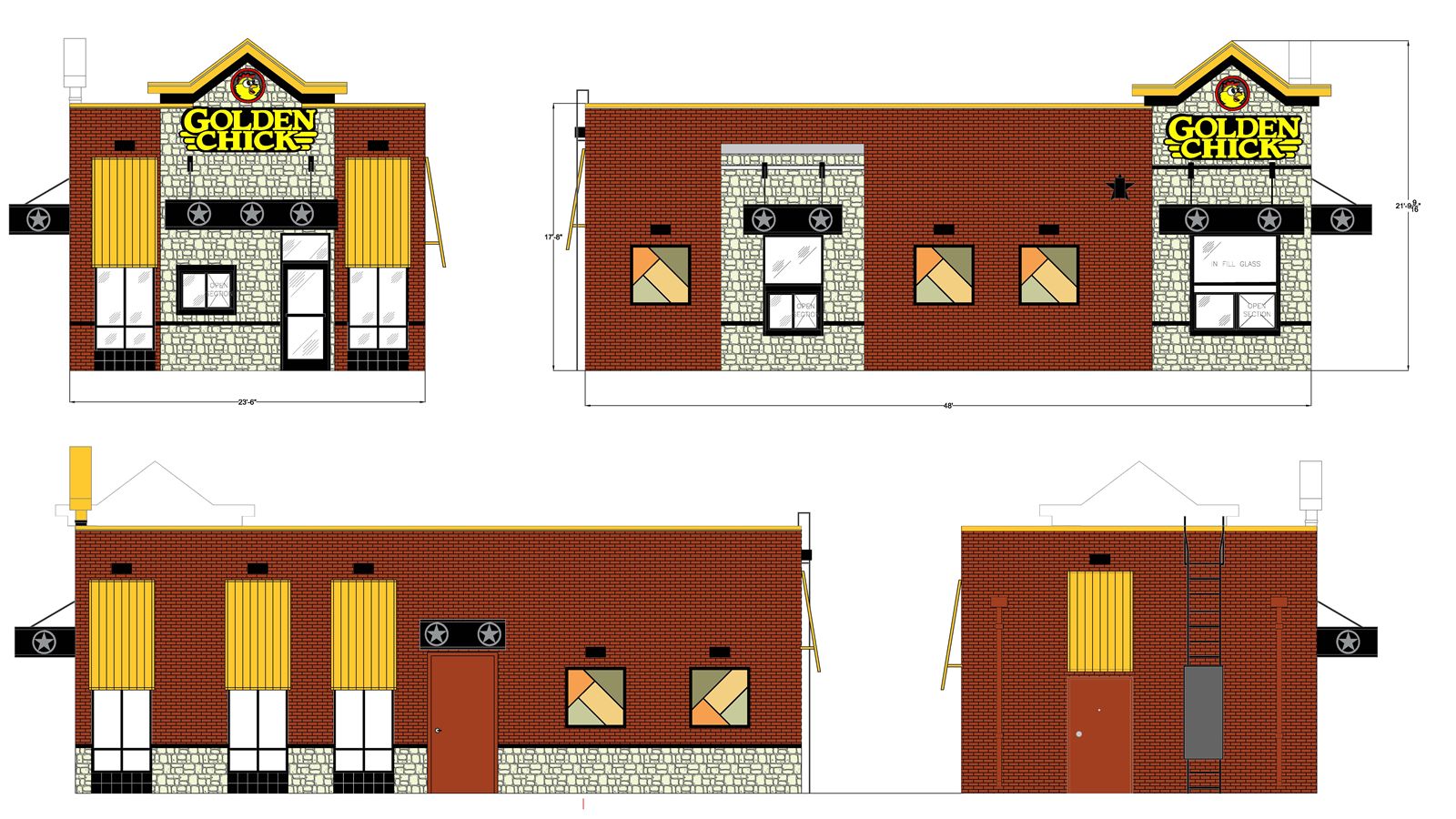 Golden Chick's First Modular Constructed Restaurant to Open in 2021 Golden Chick's First Modular Constructed Restaurant to Open in 2021