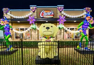 Raising Cane’s St. Charles Avenue Restaurant Celebrates “Yardi Gras”
