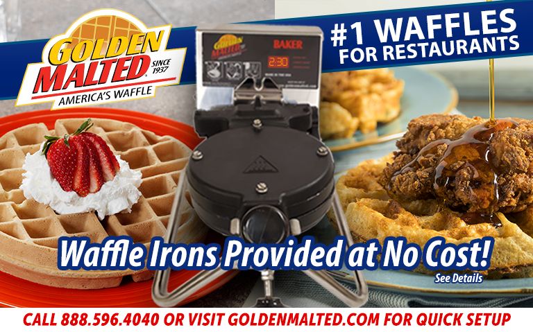 Serve America's #1 Waffles - Golden Malted Provides Waffles at No Cost Serve America's #1 Waffles - Golden Malted Provides Waffles at No Cost