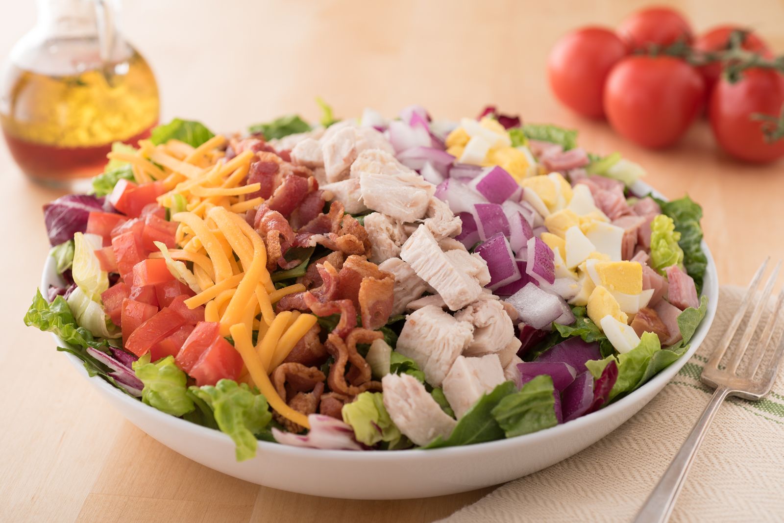 TooJay's Deli Cobb Salad Celebrate Valentine's Day with TooJay's Deli's "Sweetheart Dinner for Too"