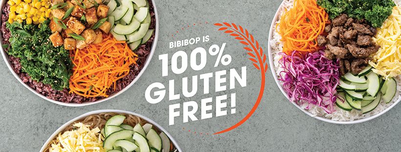BIBIBOP Certified as Gluten-Free Safe Space BIBIBOP Certified as Gluten-Free Safe Space