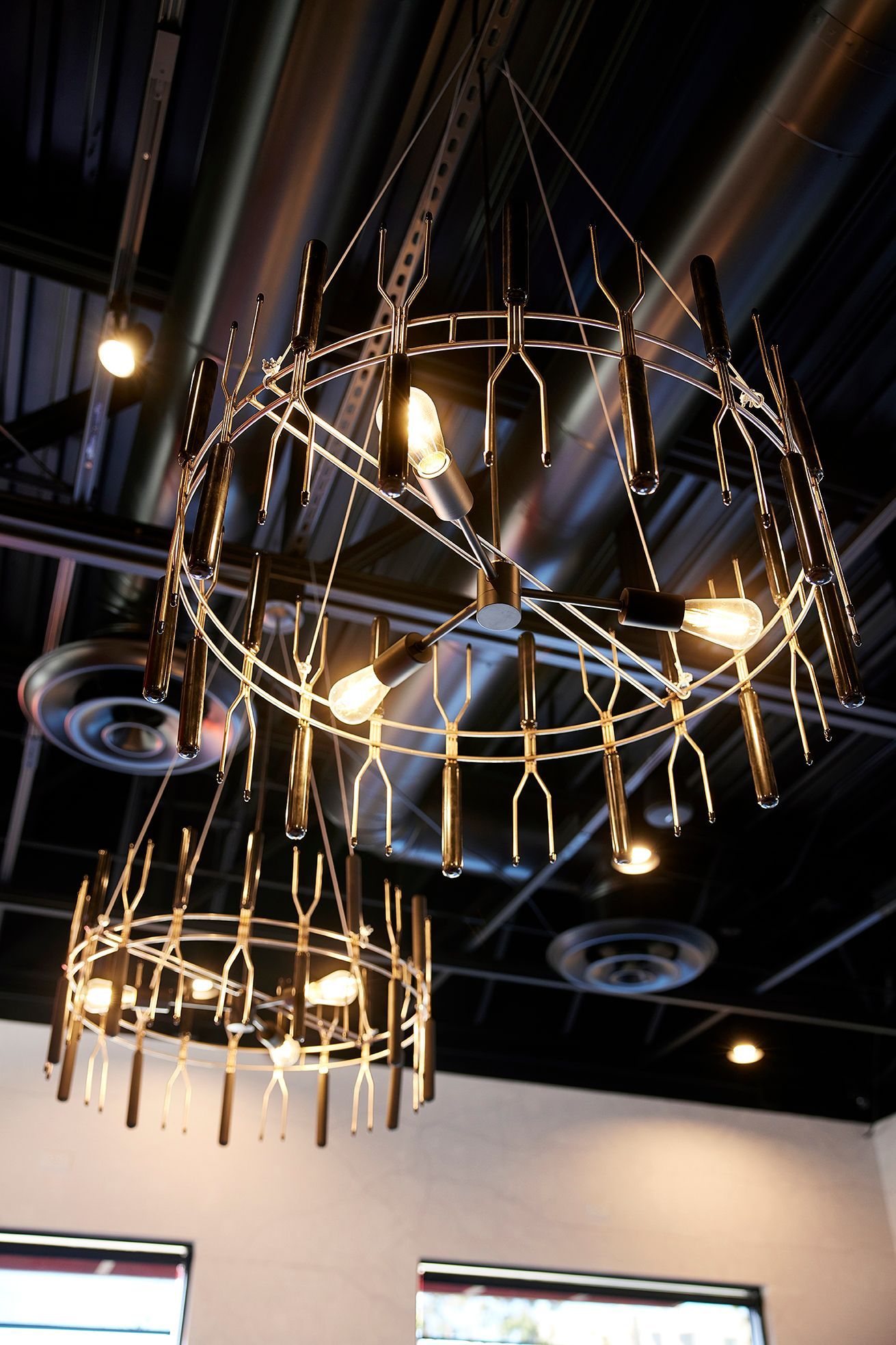 El Pollo Loco pendant lights El Pollo Loco Remodels First Three Restaurants with New L.A. Mex Design