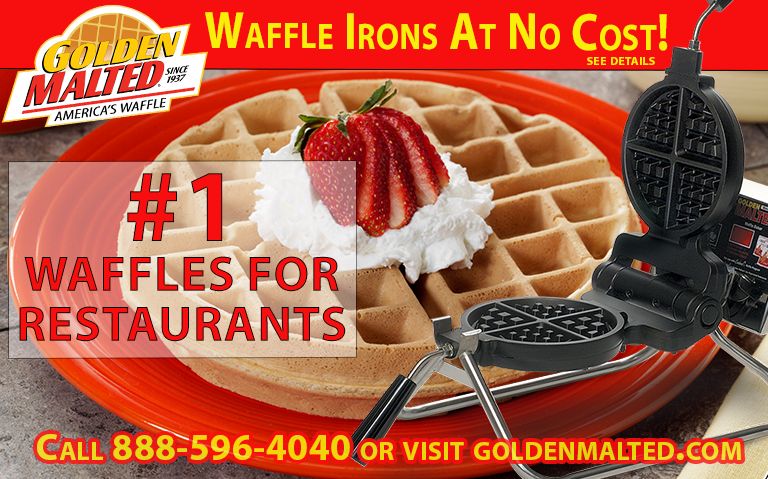 #1 Waffles for Restaurants - Golden Malted Provides Waffle Irons at Set Up #1 Waffles for Restaurants - Golden Malted Provides Waffle Irons at Set Up