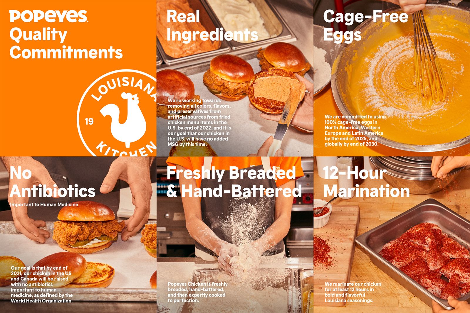 Popeyes Announces New Quality & Sustainability Commitments Popeyes Announces New Quality & Sustainability Commitments