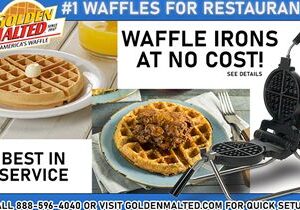 Add America’s #1 Waffles to Your Menu – It’s Quick & Easy with Golden Malted