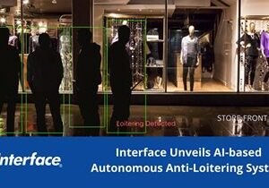 Interface Unveils AI-based Autonomous Anti-Loitering System