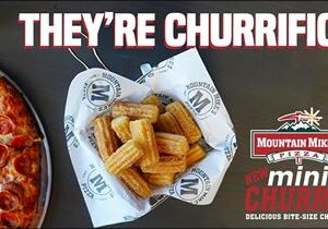 Mountain Mike’s Pizza Adds Delicious Bite Size Churros to Menu for a Limited Time