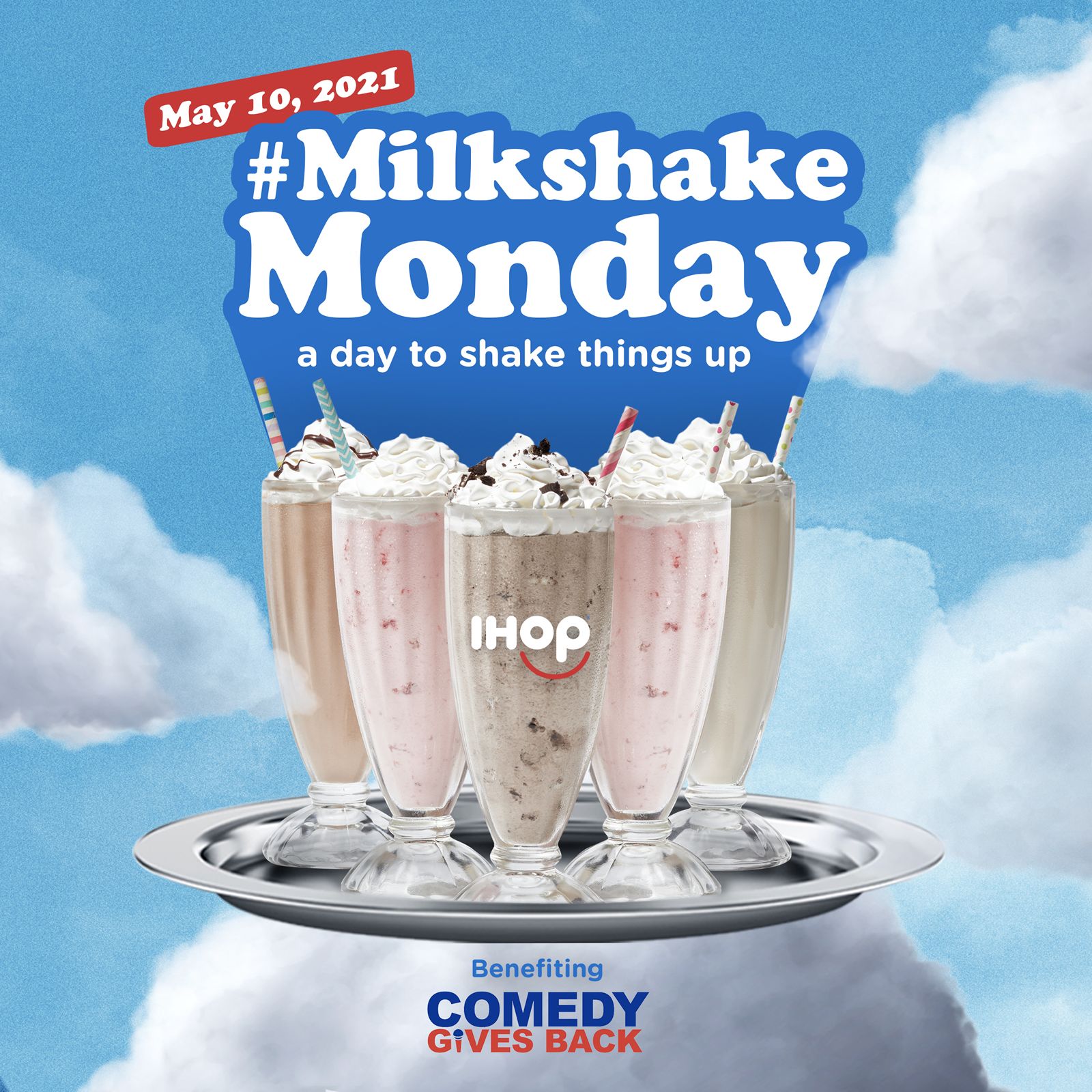 IHOP Celebrates "Milkshake Monday" Nationwide With $50,000 Charitable Donation on Monday, May 10, 2021 IHOP Celebrates "Milkshake Monday" Nationwide With $50,000 Charitable Donation on Monday, May 10, 2021