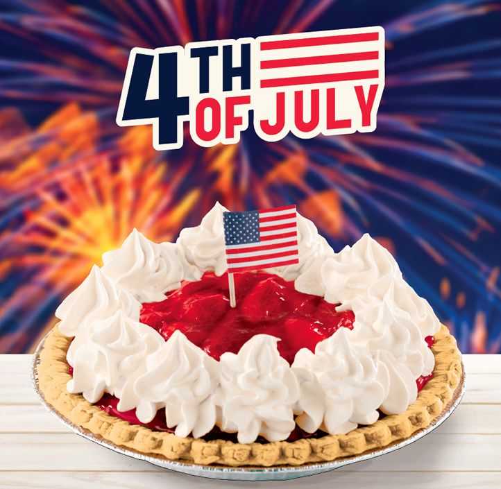 Shoney's Gets the Fireworks Started Early with its Specially-Priced Prize Dessert Whole Strawberry Pies To-Go - This Friday Through Sunday, July 4th