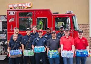 Firehouse Subs Quenches Nationwide Need Amidst Record-Breaking Summer Temperatures with Ninth Annual H2O For Heroes