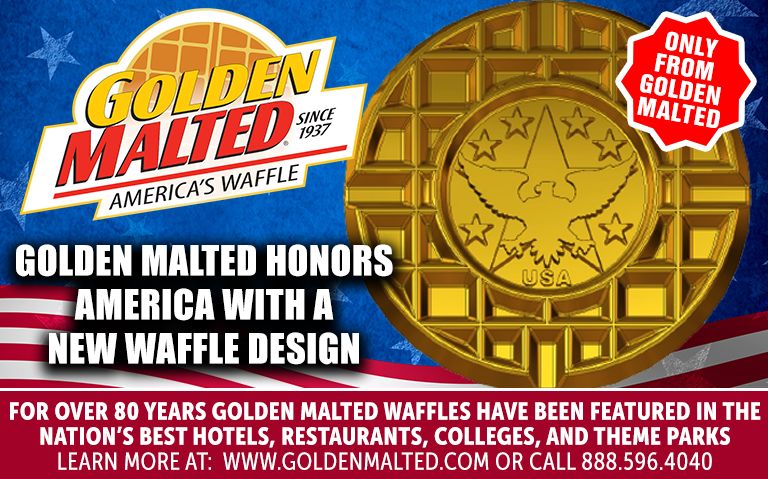 Golden Malted Honors America with a New Waffle Design - Golden Malted is America's #1 Waffle Golden Malted Honors America with a New Waffle Design - Golden Malted is America's #1 Waffle