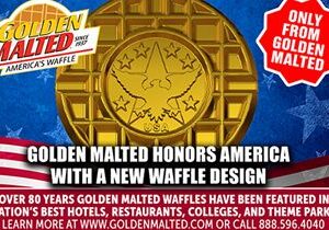New Waffle to Honor America – Only From Golden Malted