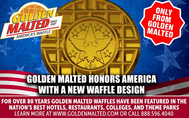 New Waffle to Honor America - Only From Golden Malted