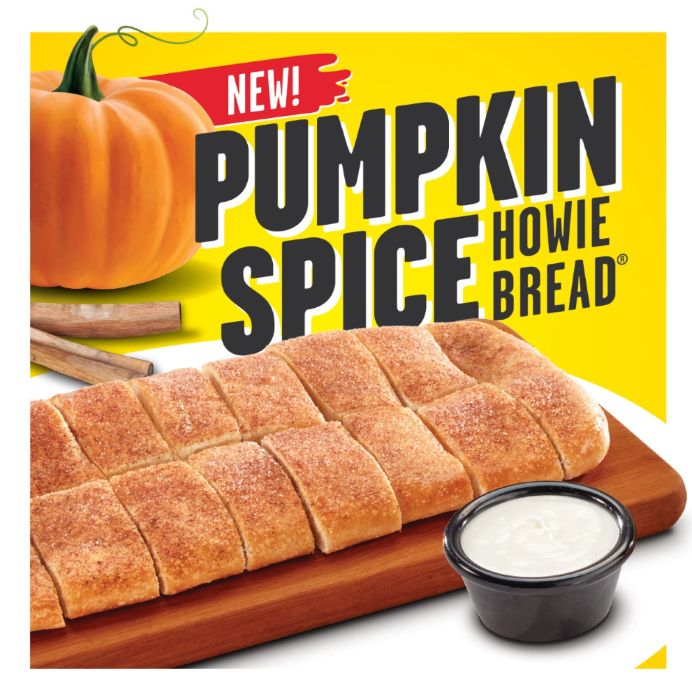 Hungry Howie's Releases a New Pumpkin Spice Howie Bread Hungry Howie's Releases a New Pumpkin Spice Howie Bread