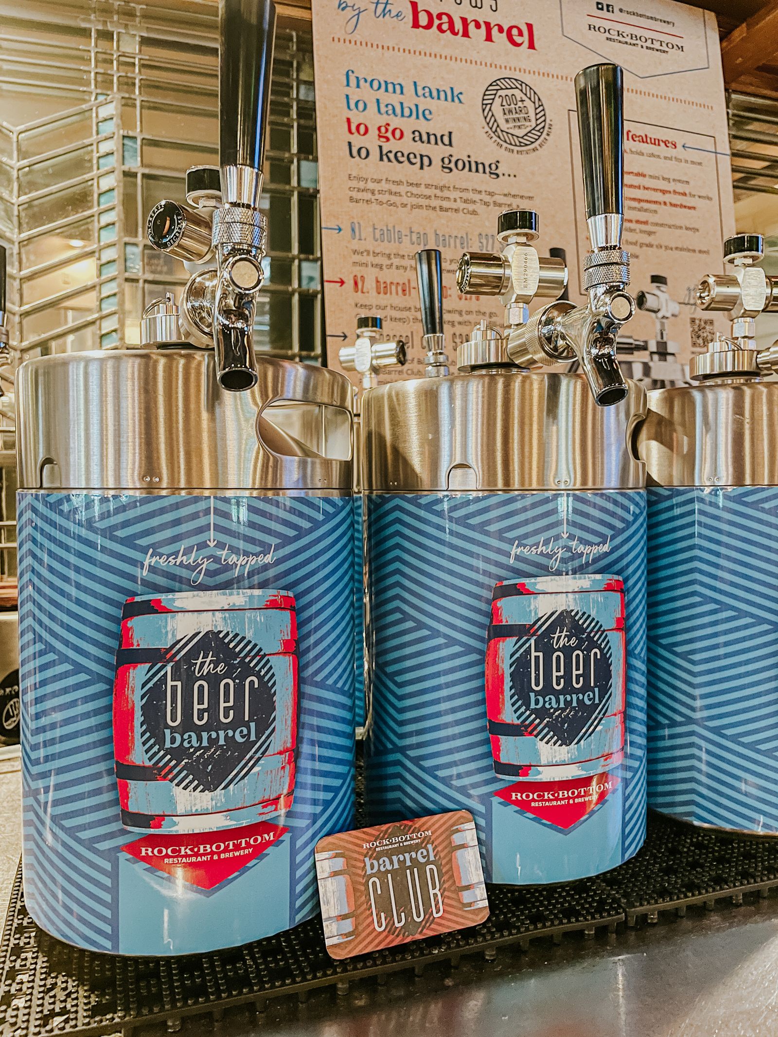 Rock Bottom Debuts Beer Club with 'First-Of-Its-Kind' Mini Keg Beer Barrels Rock Bottom Debuts Beer Club with 'First-Of-Its-Kind' Mini Keg Beer Barrels