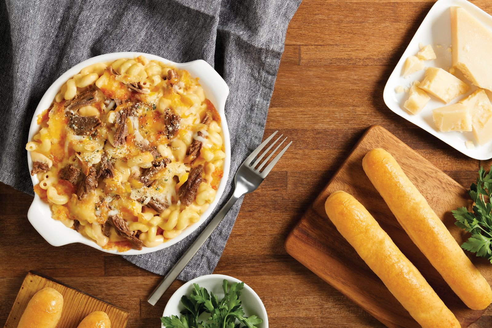 Fazoli's Angus Beef Mac & Cheese Fazoli's Debuts the Ultimate Mac and Cheese for Fall