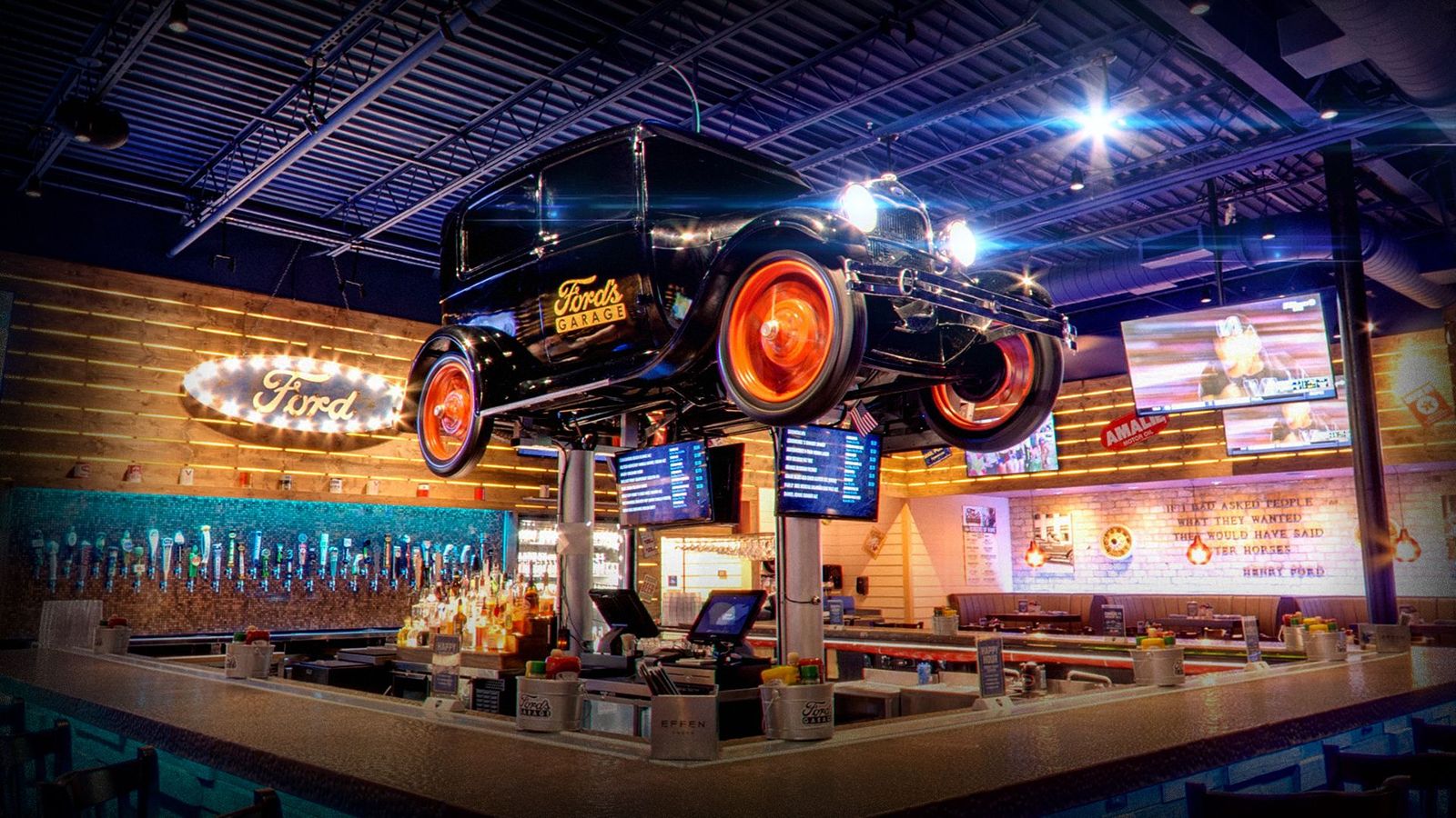 Ford's Garage Serving Up Burgers With A Side Of Automotive History