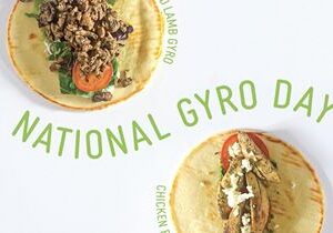 Taziki’s Mediterranean Café Celebrates National Gyro Day by Encouraging Customers to Vote by Placing Orders
