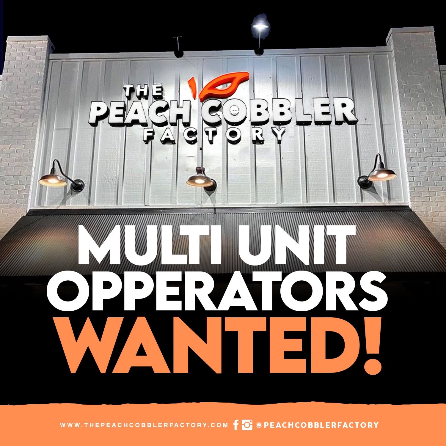 The Peach Cobbler Factory Continues Major Expansion With Multi-Unit Deal in Savannah, Georgia The Peach Cobbler Factory Continues Major Expansion With Multi-Unit Deal in Savannah, Georgia