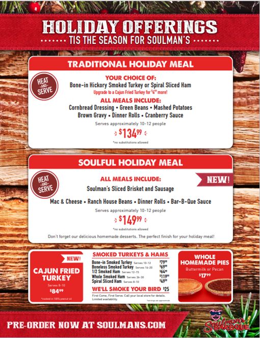 Bringing Home the Holidays with Soulman's Bar-B-Que