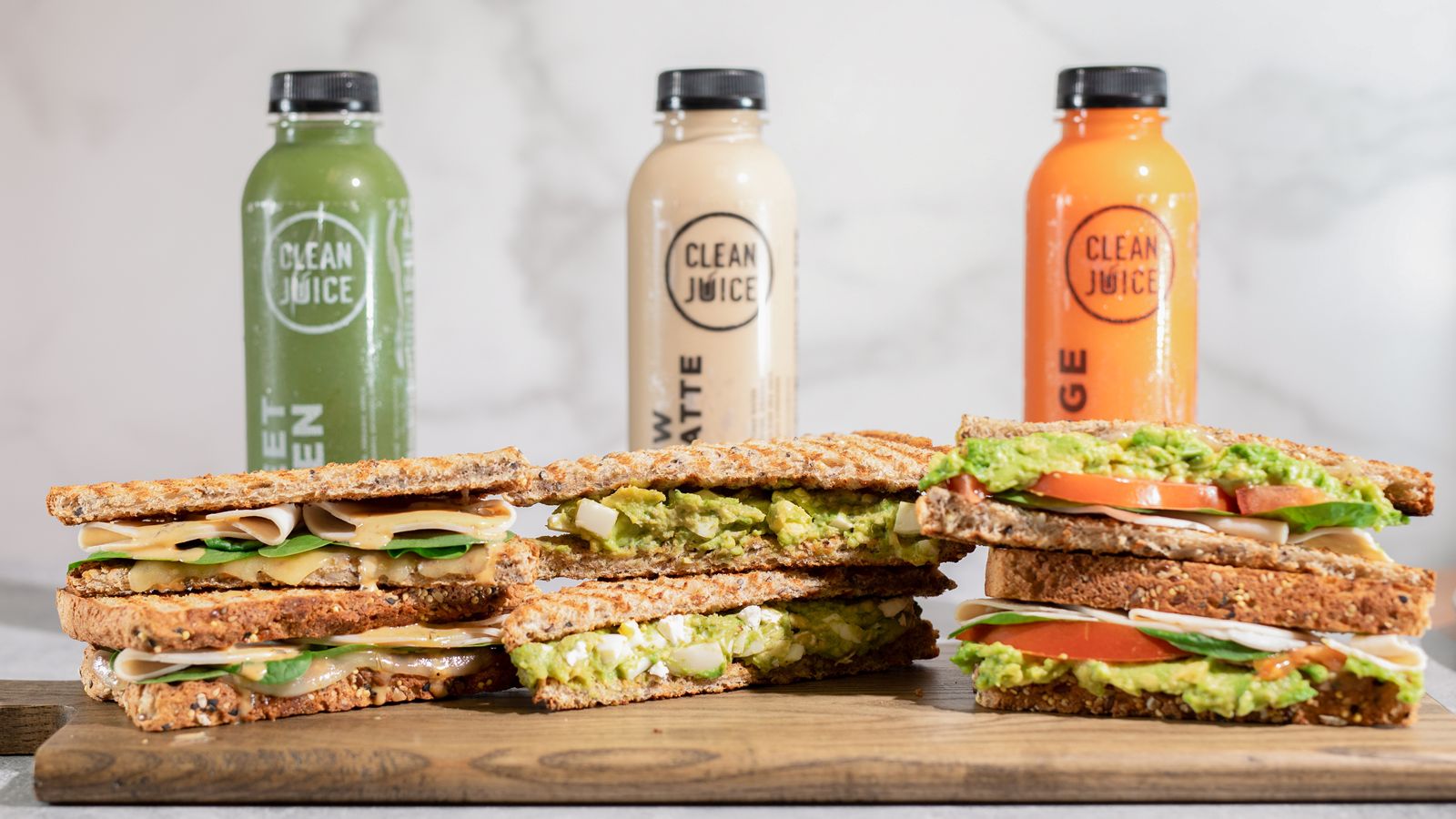 Clean Juice Introduces New Organic Sandwiches