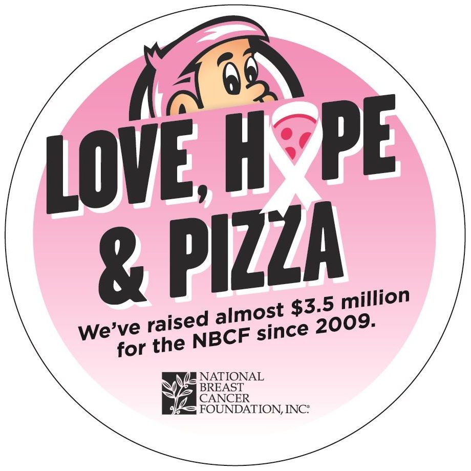 Hungry Howie's Partners With National Breast Cancer Foundation for Its Twelfth Annual Love, Hope & Pizza