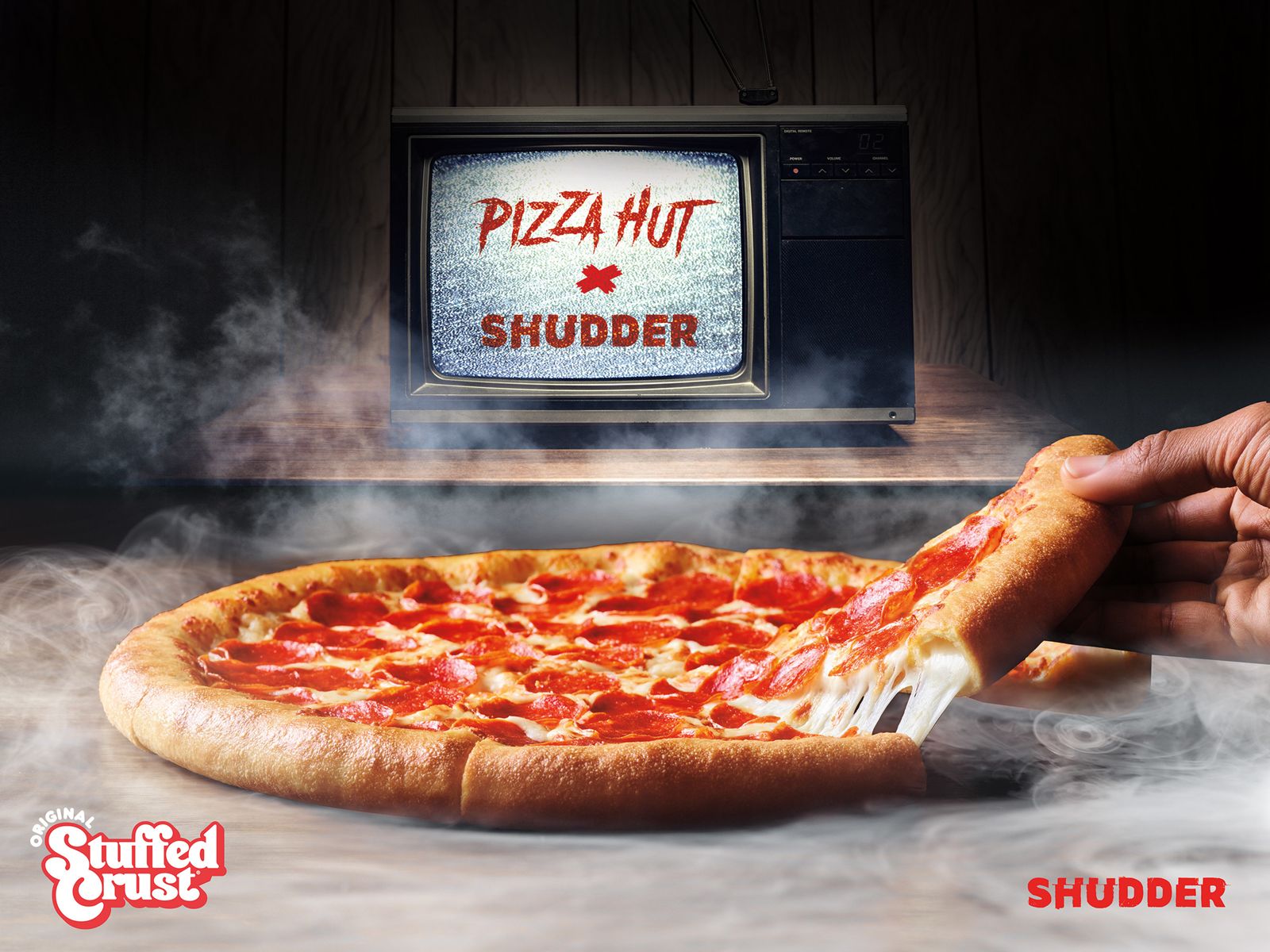 Just in Time for Halloween - Pizza Hut Is Celebrating Its Original Stuffed Crust Pizza With a Scary Good Deal & Free Shudder Streaming Offer