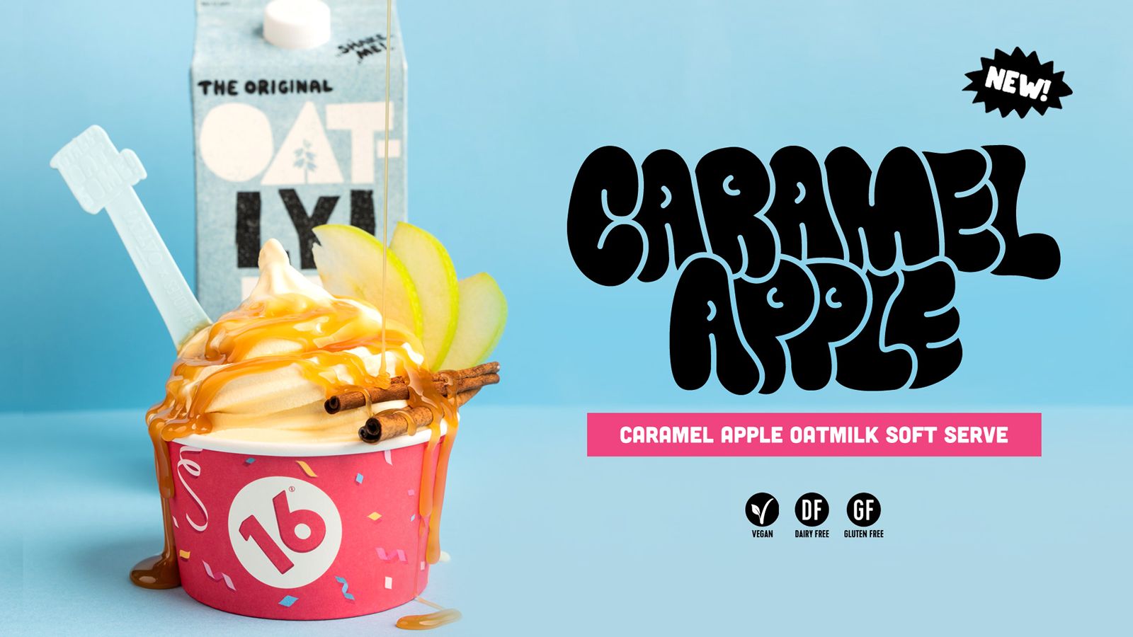16 Handles and Oatly Collaborate to Launch Two New Oatmilk Soft Serve Flavors This Holiday Season 16 Handles and Oatly Collaborate to Launch Two New Oatmilk Soft Serve Flavors This Holiday Season