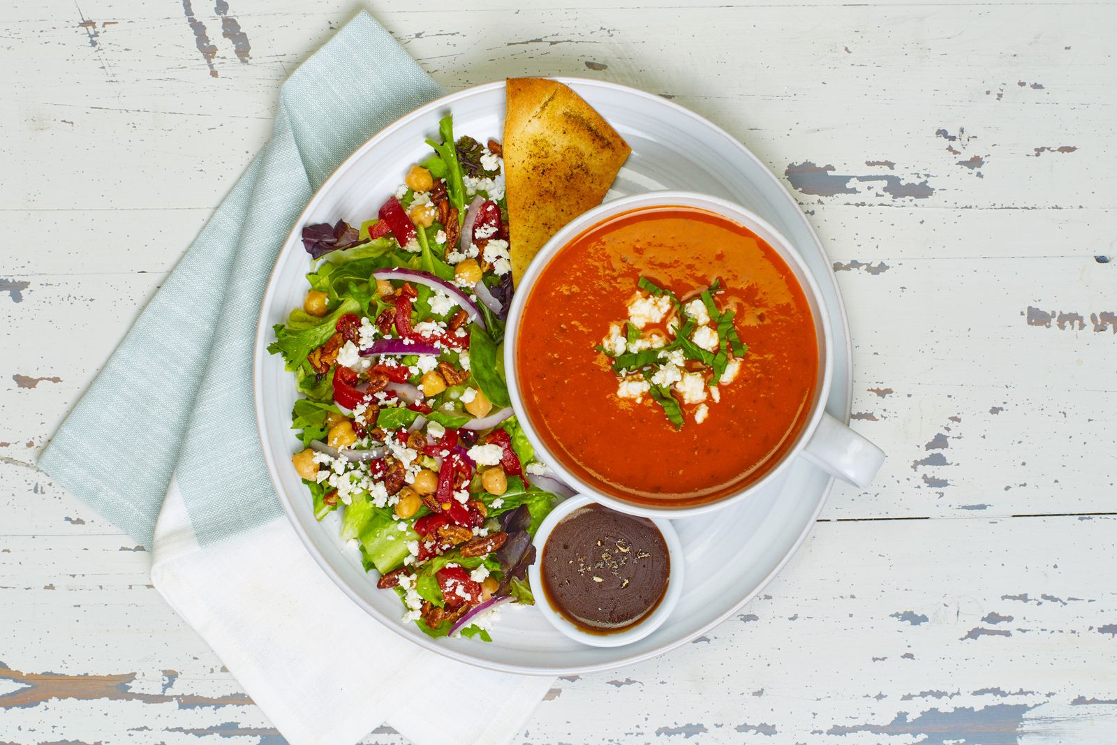 New Cheesy Chutney Melt Compliments Robust Soup Favorite At Taziki's New Cheesy Chutney Melt Compliments Robust Soup Favorite At Taziki's