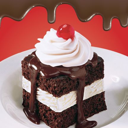 Shoney's Shines with its Annual Pledge to Treat America to its FREE Hot Fudge Cake Day, Featuring Vanilla Ice Cream in the Middle of Two Hot Fudge Cake Slices - Topped with Whipped Cream and a Cherry
