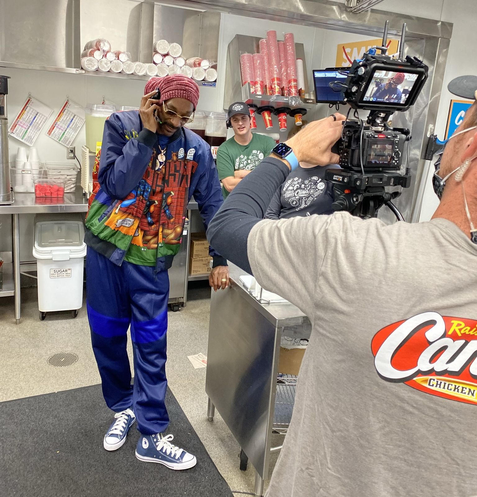 Snoop Dogg Surprises Raising Cane's Customers in the Drive-Thru