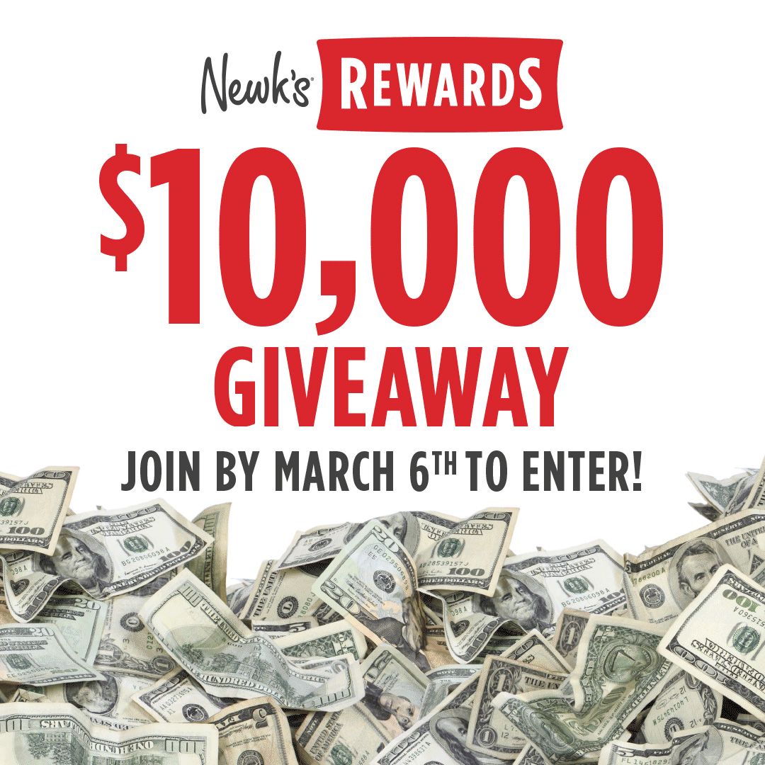 Newk's Eatery Hosts $10K Giveaway to Celebrate Rewards Program Launch Newk's Eatery Hosts $10K Giveaway to Celebrate Rewards Program Launch