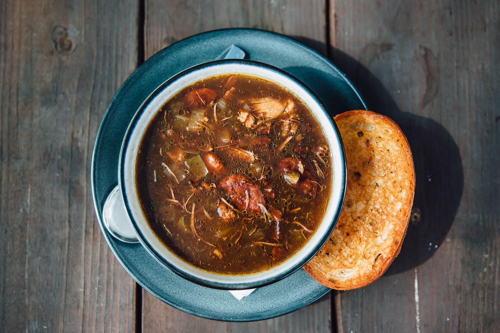 Walk-On's Cup of Gumbo Celebrate Fat Tuesday Every Tuesday During Carnival Season at Walk-On's