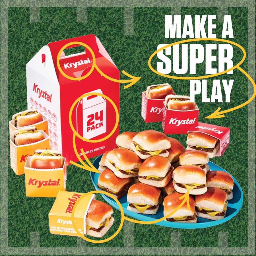 Krystal Offers a Super Play Deal for Sunday's Big Game