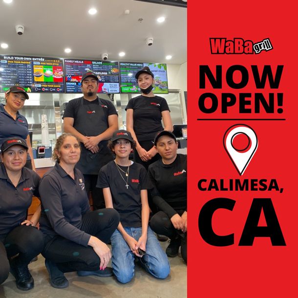 WaBa Grill Now Serving Calimesa WaBa Grill Now Serving Calimesa
