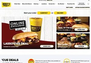 Dickey’s Introduces New Website & App Enhancements for Improved Online Experience