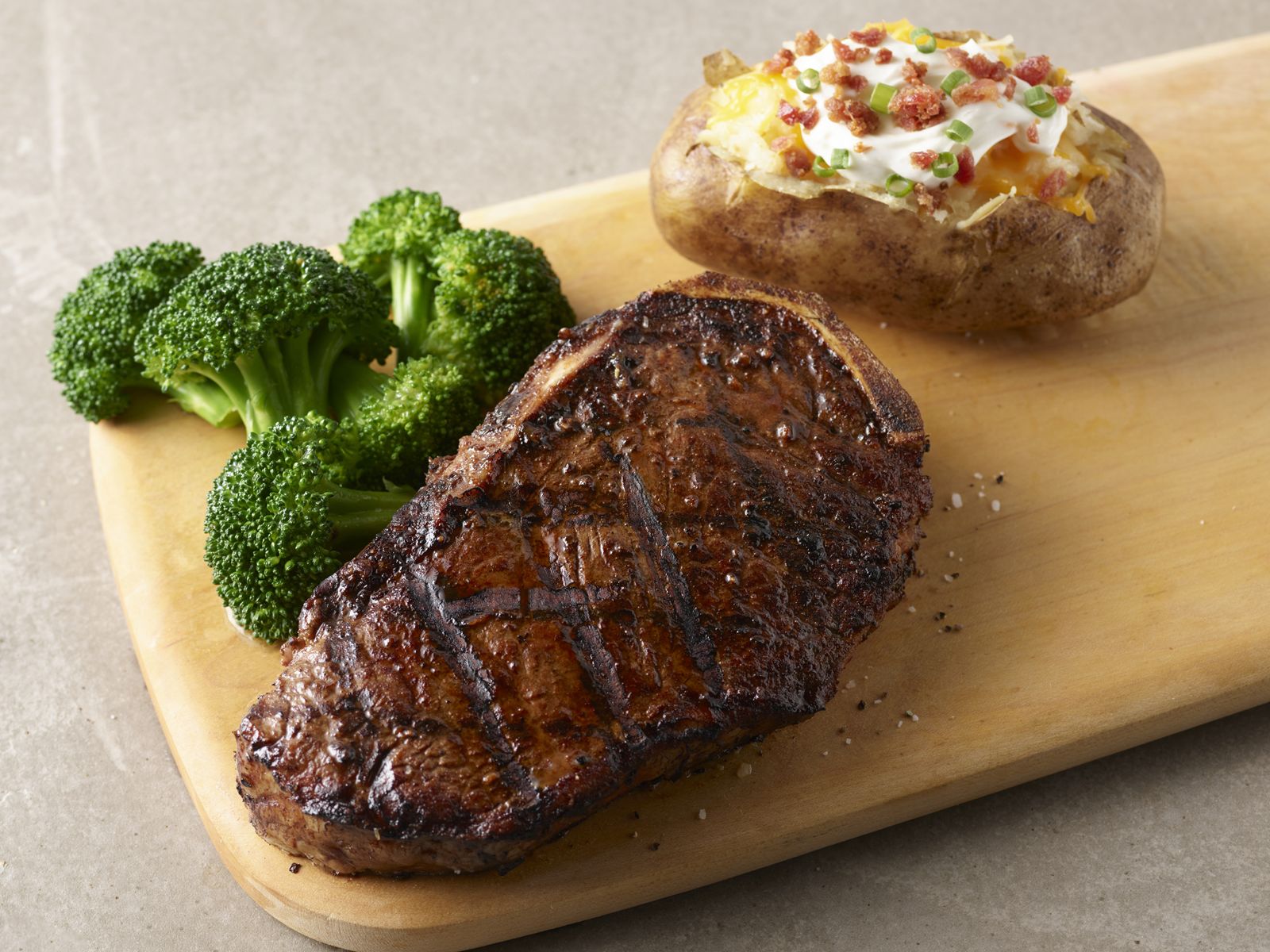 Smokey Bones 16-oz. bone-in NY Strip Smokey Bones Adds New Meat from the Deep (Blue Sea)