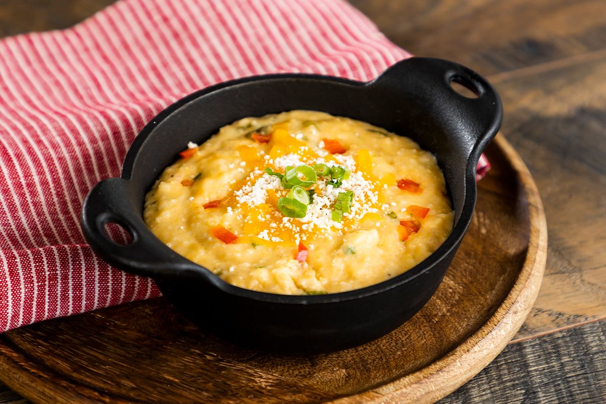 Lucille's Smokehouse Bar-B-Que Hatch Green Chile Cheese Grits Lucille's Smokehouse Bar-B-Que Debuts New Menu Items With Unique Twists on Classic Southern Favorites
