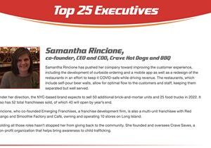 Crave Hot Dogs & BBQ CEO Ranks in Top 25 Executives in Fast Casual Awards 2022