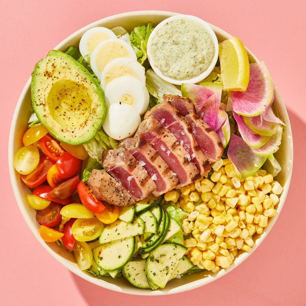 Modern Market Eatery Summer Seared Ahi Salad
