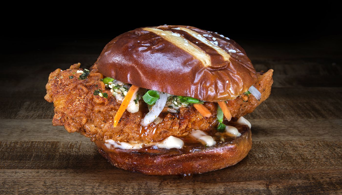 Say Aloha to Dog Haus' New Honolulu Hot Chicken Sandwich Say Aloha to Dog Haus' New Honolulu Hot Chicken Sandwich