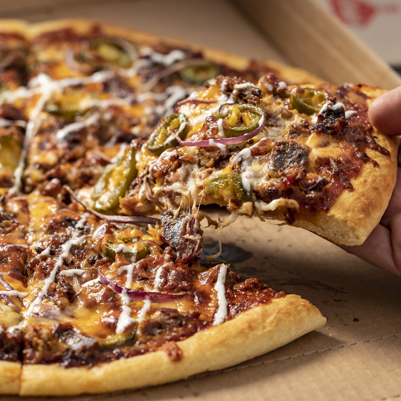 Casey's Launches Limited-Time, All-New BBQ Brisket Pizza Casey's Launches Limited-Time, All-New BBQ Brisket Pizza