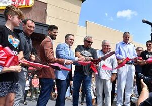 Guy Fieri and FACE Amusement Group Hosted an Official Ribbon Cutting at the Downtown Flavortown in Pigeon Forge, Tennessee