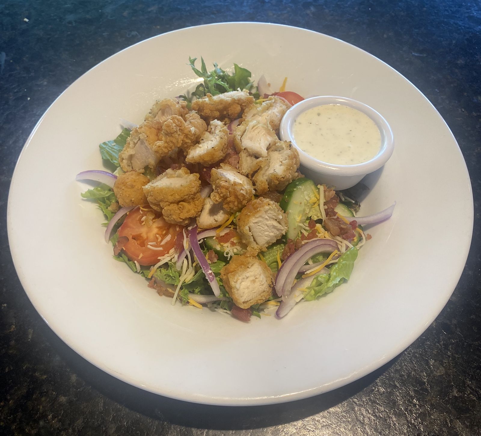 Smokey Bones Fried Chicken Salad Bowl Smokey Bones Adds New Lunch Bones Bowls for only $7.99