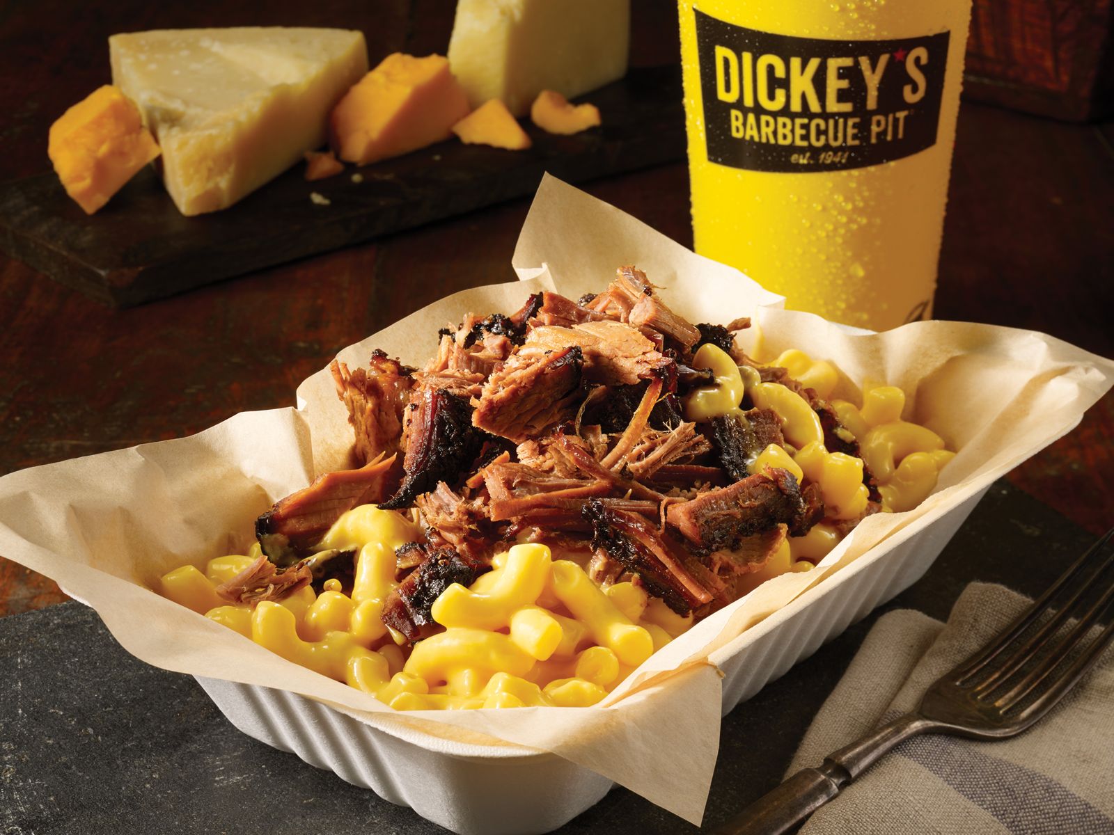 Celebrate National Mac and Cheese Day with Legit. Texas. Barbecue. at Dickey's Celebrate National Mac and Cheese Day with Legit. Texas. Barbecue. at Dickey's