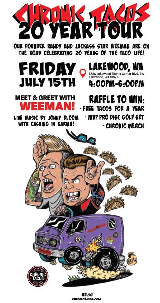 Chronic Tacos Celebrates 20 Years With Lakewood Stop on Their Anniversary Tour