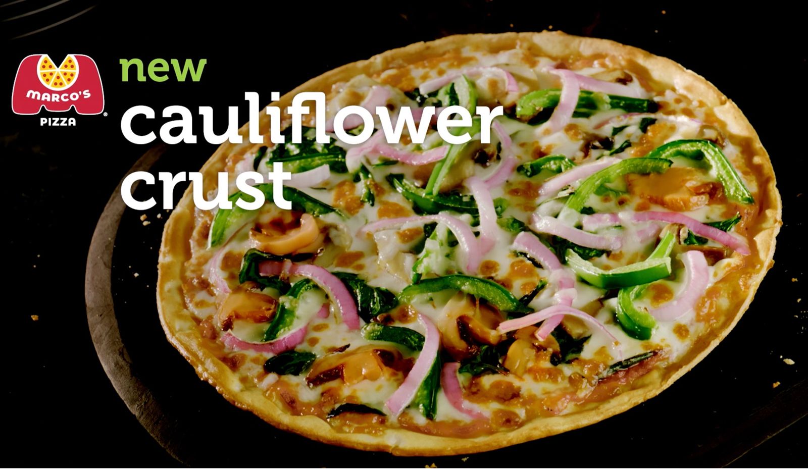 Marco's Pizza Introduces Tasty NEW Gluten-Friendly Cauliflower Crust, Available Nationwide Marco's Pizza Introduces Tasty NEW Gluten-Friendly Cauliflower Crust, Available Nationwide