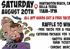 Chronic Tacos To Make a Steller Stop at Bella Terra Location To Celebrate Their 20th Anniversary Tour